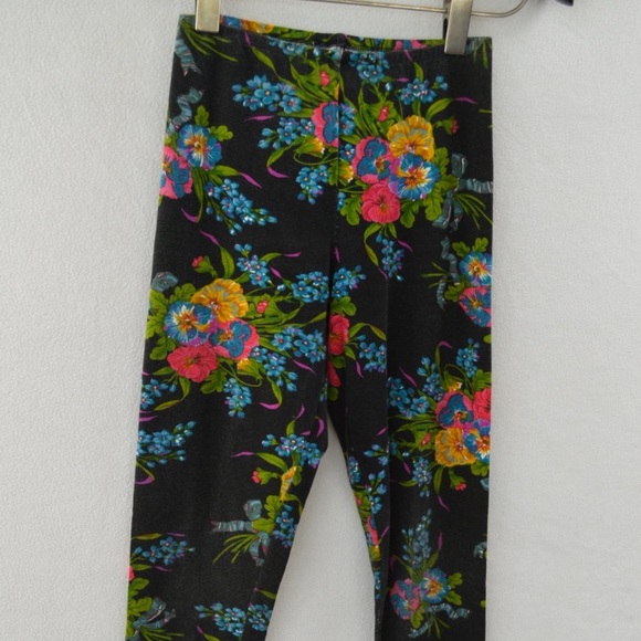 ISO Punk Label Betsey Johnson Capri Leggings - Picture 1 of 2